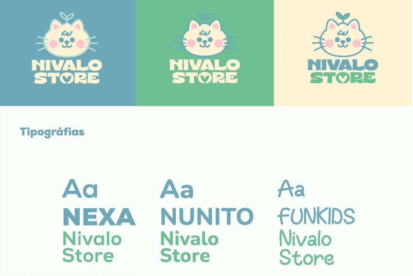 Nivalo Store Tipografía