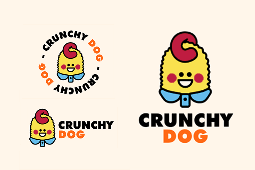 CrunchyDog Logo presentation