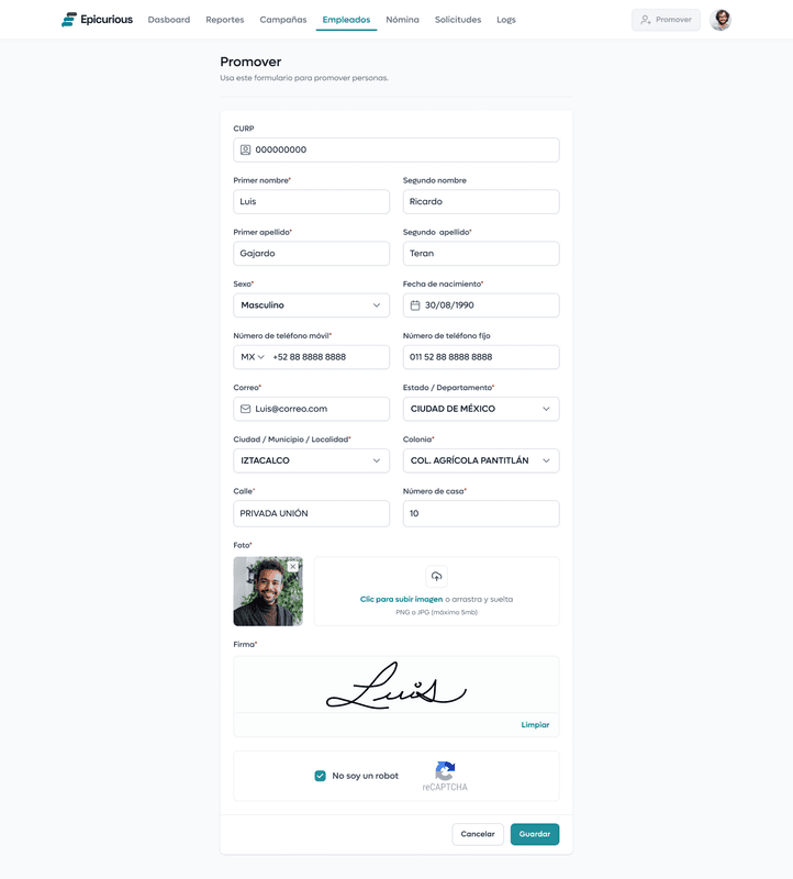 gestion de encuestas